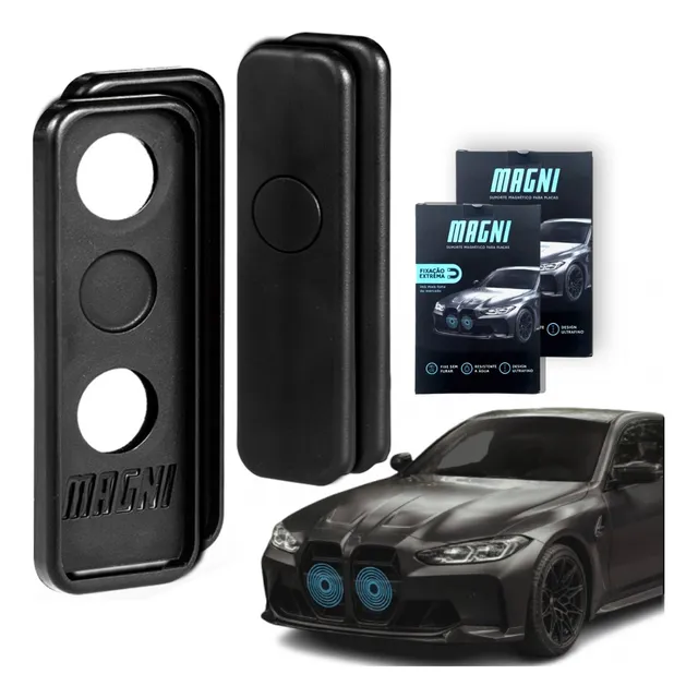 Magni: Suporte Magnético Para Placas (kit 2 Placas) Magni: Suporte Magnético Para Placas (kit 2 Placas)