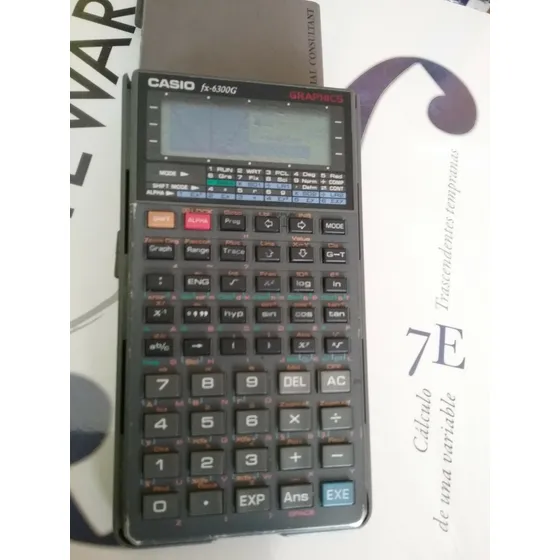  Calculadora Fx 6300 Casio En La Cava Del Libro
