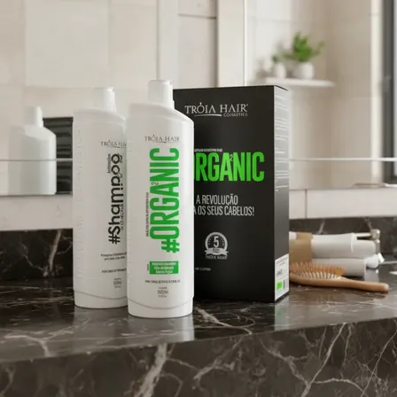 Progressiva Definitiva Organica Tróia Hair Sem Formol 1000ml