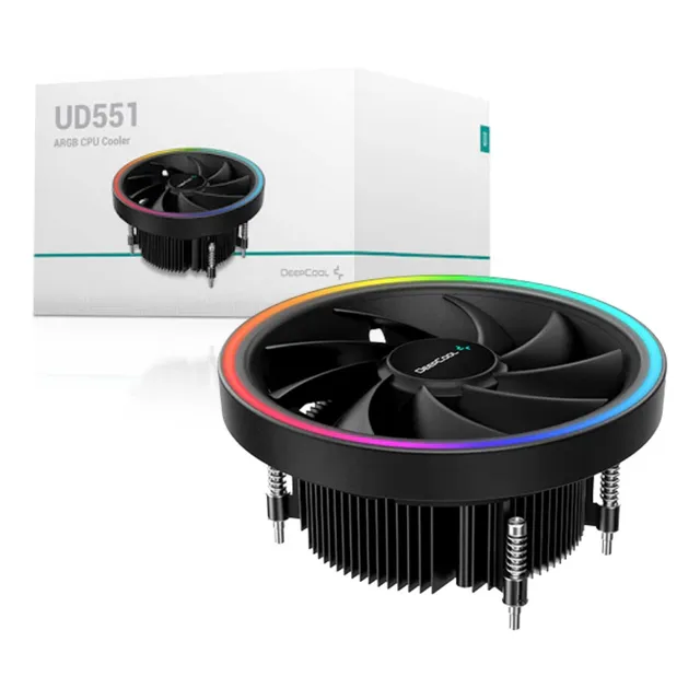 Cooler Gamer Deepcool Ud551 Argb Gaming - Compatible Amd Am4