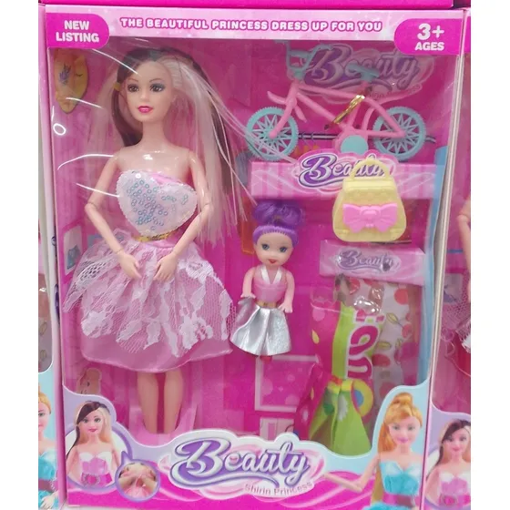 Muñeca Articulada Con Accesorios Beauty Para Niñas