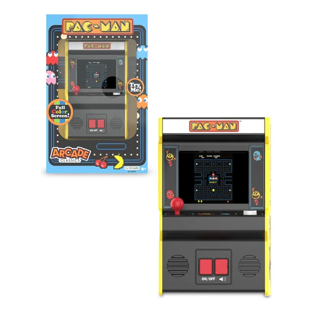 Mini Juego De Arcade Retro Pac-man 4 Colores Gran