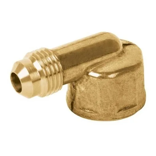 Codo Conector Gas Para Parrilla Teka Bronce