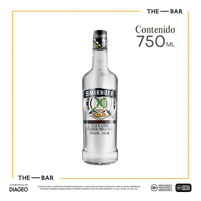 Smirnoff Lulo 750 Ml - L A $53