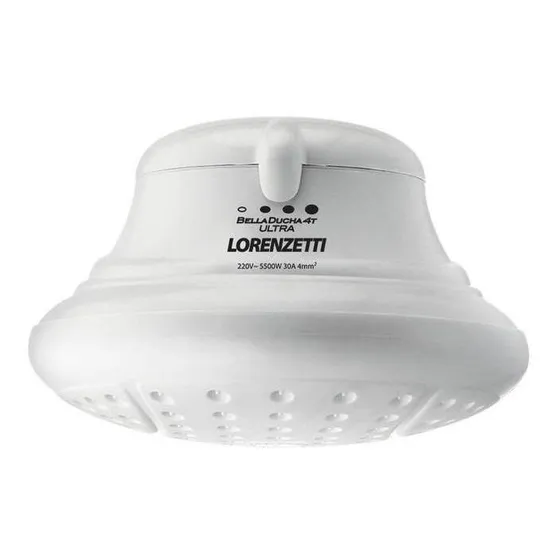Lorenzetti Ducha Electrica Instantanea Ducha Bella 4t 6400w Color Blanco Potencia 6400 W
