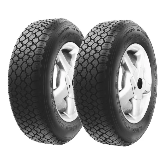 Pack De 2 Llantas 185/70r13 86s T70 Lima Caucho