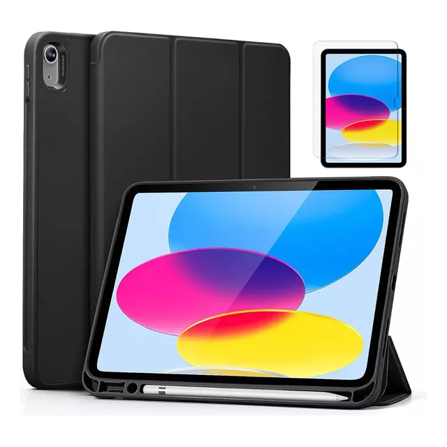 Pack Mica + Smart Case Para iPad A16 Chip 11ma Gen (2025)