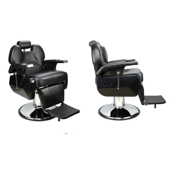 Sillón Silla Peluqueria Barberia Elegante Cuerina Hermes