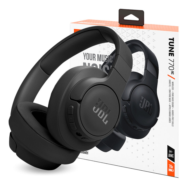 Fone Ouvido Jbl Tune 770nc Headphone Bluetooth Cancela Ruído Fone Ouvido Jbl Tune 770nc Headphone Bluetooth Cancela Ruído