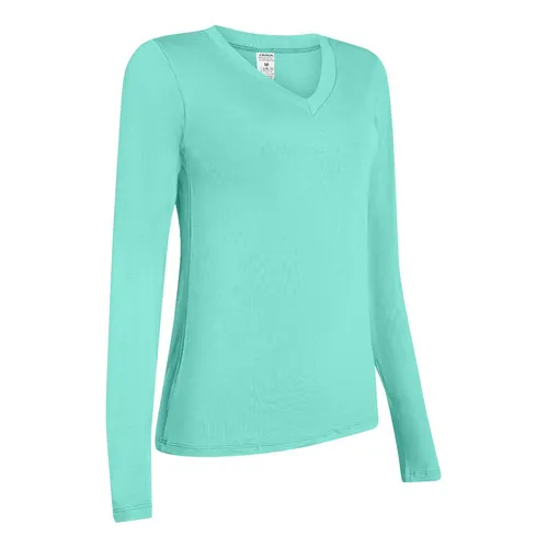 Blusa Camisetaas Femeninina Viscolycra Algodão Com Elastano