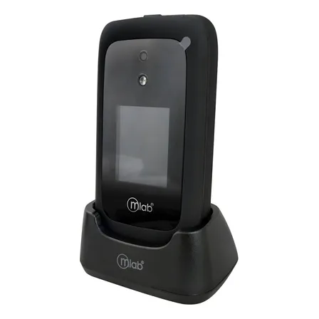 Telefono Senior Shell 4g Lte Bt Sos 2.8 Negro Mlab 09338
