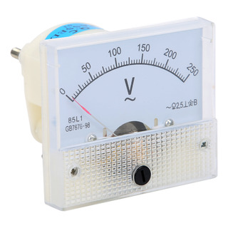Voltímetro Pointer Ac 85l1 0250v Medidor De Voltaje De Alta Voltímetro Pointer Ac 85l1 0250v Medidor De Voltaje De Alta
