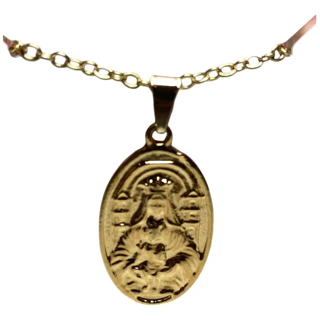 Cadena Con Medalla Virgen Nuestra Señora De Coromoto