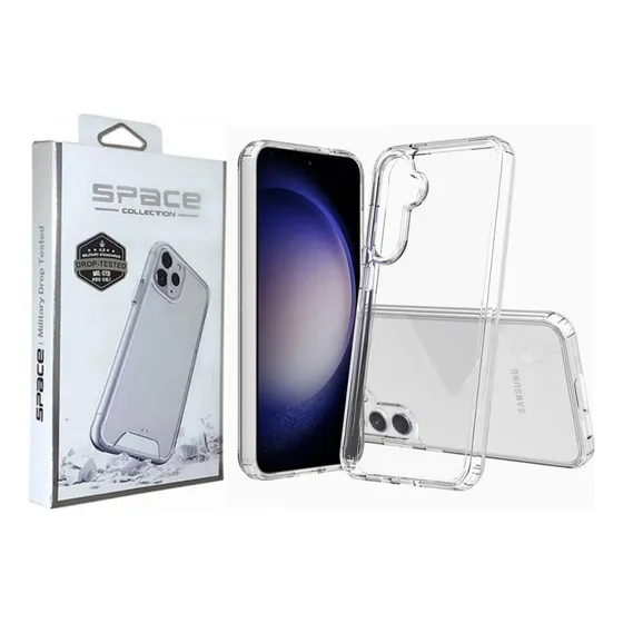 Case Clear Premium Space Collection Para Samsung S23 Fe
