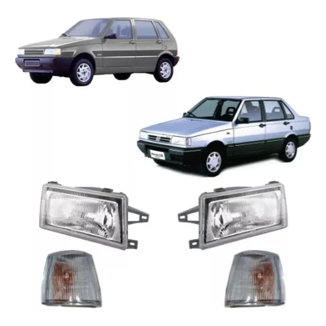 Juego De Opticas + Giros Fiat Duna / Uno 1992 / 2003 Lam