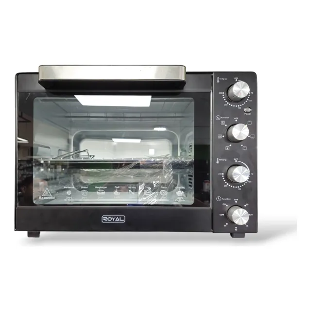 Horno Eléctrico 66lt Royal De Mesa 4 Perillas Tienda Fisica