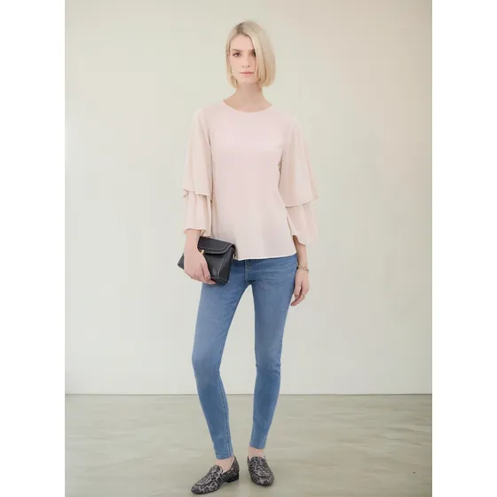 Jean Para Mujer Skinny Marca Patprimo Color Azul #30160467