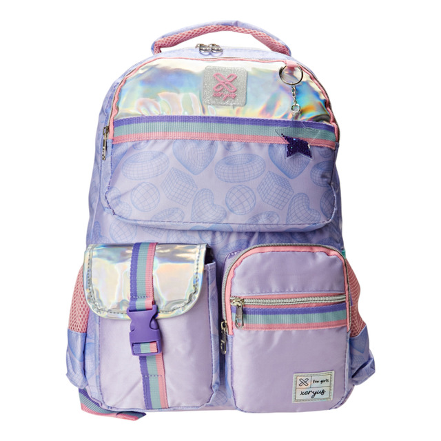 Mochila Escolar Femi Juvenil 16 Utility Geométrico Xeryus Mochila Escolar Femi Juvenil 16 Utility Geométrico Xeryus