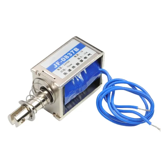 Electroiman Solenoide Tipo Corriente Continua Marco Abierto