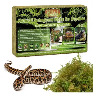 Halatool 9oz Musgo Sphagnum Natural Para Reptiles- Musgo Viv Halatool 9oz Musgo Sphagnum Natural Para Reptiles- Musgo Viv