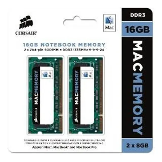 Corsair Certificado Por Apple De 16 Gb (2x8gb) Ddr3 1333 Mhz