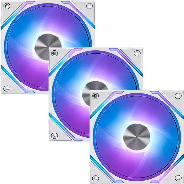 Ventilador Msi Mpg Ez120 Argb, Blanco, 3 W, 120 Mm, Con Luz