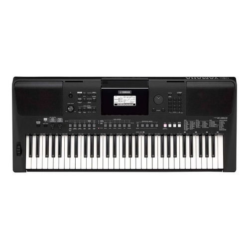 Teclado musical Yamaha PSR Series PSR-E463 61 teclas negro
