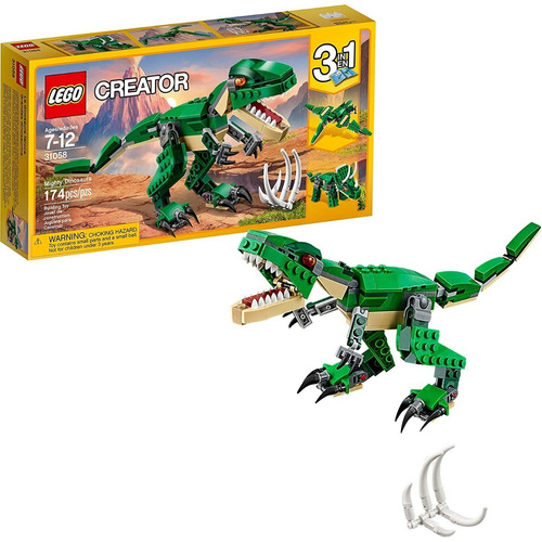 Lego Creator 3 En 1 Kit Construcción Grandes Dinosaurios