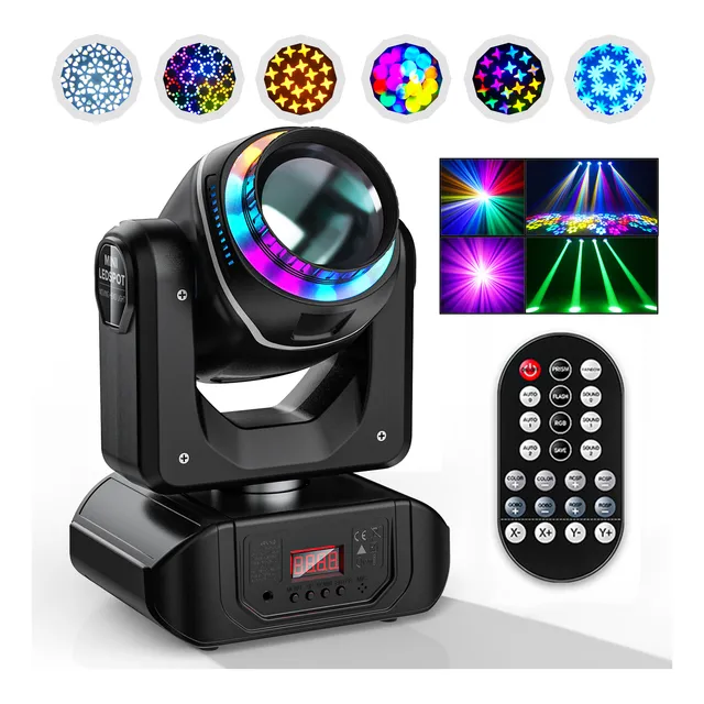 Cañón De Acero Pequeño De 130w Led Moving Head Light
