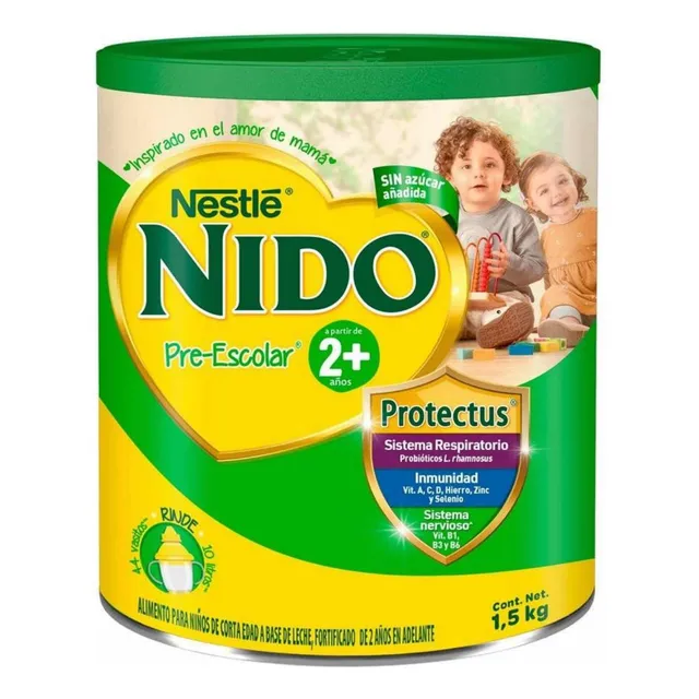 Leche Nido Preescolar Polvo 1.5kg Envío Gratis