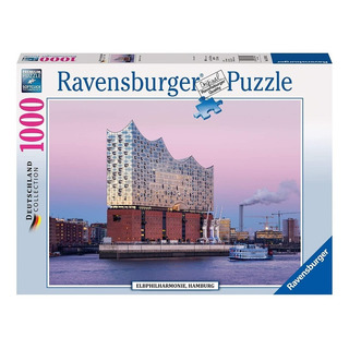 Rompecabezas 1000 Piezas Ravensburger - Filarmónica Hamburgo Rompecabezas 1000 Piezas Ravensburger - Filarmónica Hamburgo