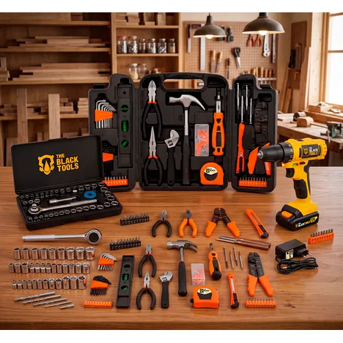 Kit Ferramentas Elétricas 128v Conjunto 4 Peças Profissional