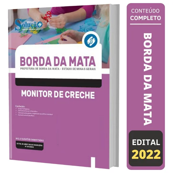 Apostila Borda Da Mata Mg - Monitor De Creche