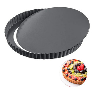 Molde Para Tarta Desmontable Redondo De Acero Carbon 28 Cm Molde Para Tarta Desmontable Redondo De Acero Carbon 28 Cm