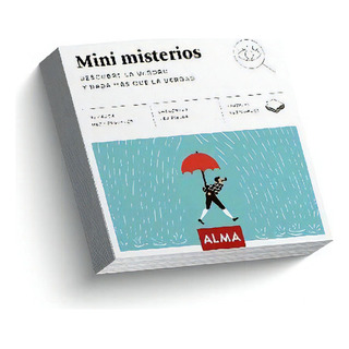 Mini Misterios -descubre La Verdad Y Nada Más Que La Verdad-, De Alma. Editorial Editorial Alma Mini Misterios -descubre La Verdad Y Nada Más Que La Verdad-, De Alma. Editorial Editorial Alma