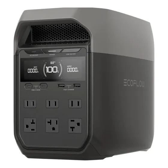 Generador Eléctrico Portátil Ecoflow Delta 3 1800w (1024wh)