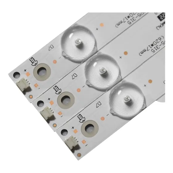 Kit 3 Barras Led 32lv300c 32lj500b Novo +nf C/fita