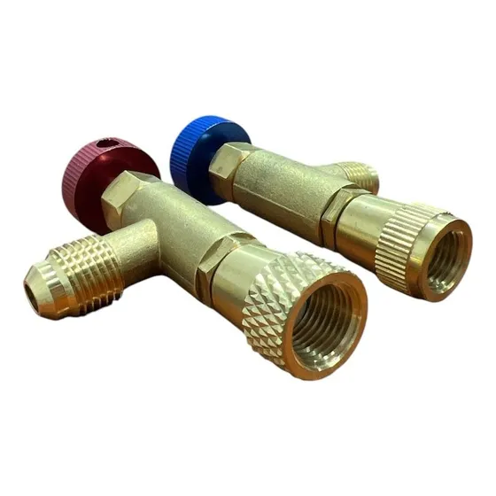 Valvula Llave Acceso Split Kit R22 1/4 + R410 5/16