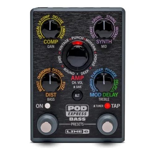 Pedal Múltiplo Line 6 Hx Effects Preto | Parcelamento sem juros