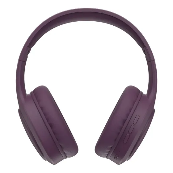 Fone De Ouvido Headphone Dapon H02d Bluetooth 5.1 Over-ear 22 Horas De Bateria Violeta