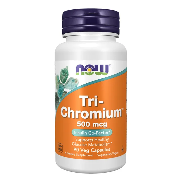 Tri-cromio 500 Mcg Con Canela Factor Insulínico 90 Cápsulas