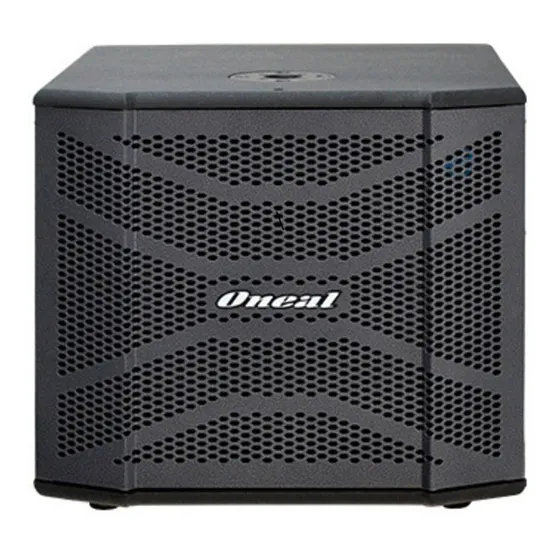 Subwoofer Ativo Oneal Sub Grave 15  Opsb 3215x Amp Digital
