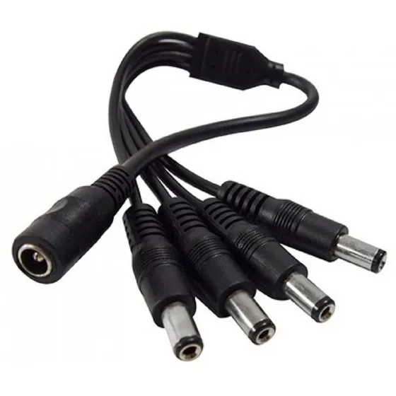  Cable Splitter Pulpo 1 Hembra A 4 Macho Dc 12v Cámaras 1 A4