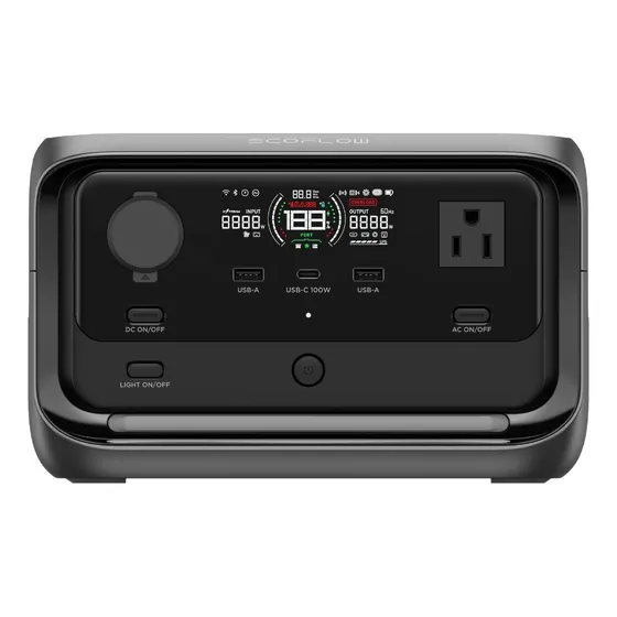 Generador Eléctrico Ecoflow River 3 Plus 600w 286wh Ups
