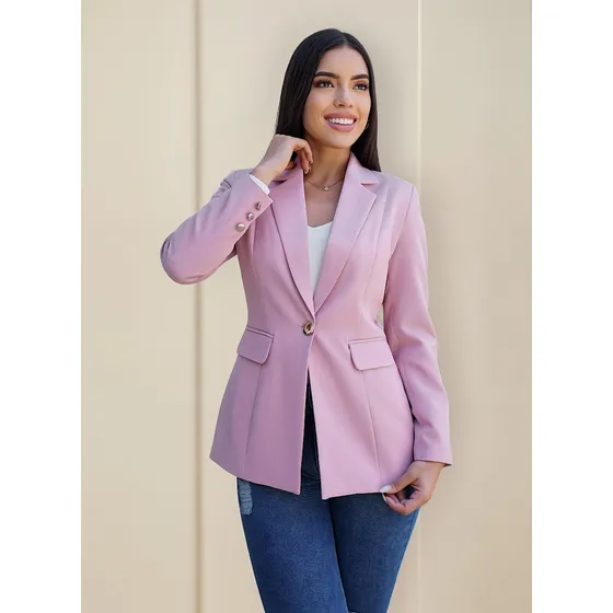 Blazer De Mujer Versátil, Con Corte Moderno