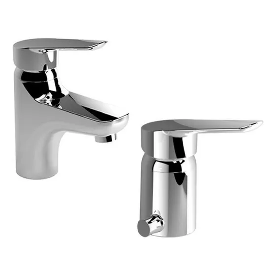 Juego De Griferias Aqualia Bruni Lavatorio Y Bidet