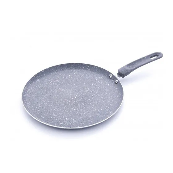 Crepera 28 Cm En Piedra Volcánica Sarten Crepera En Piedra Color Gris