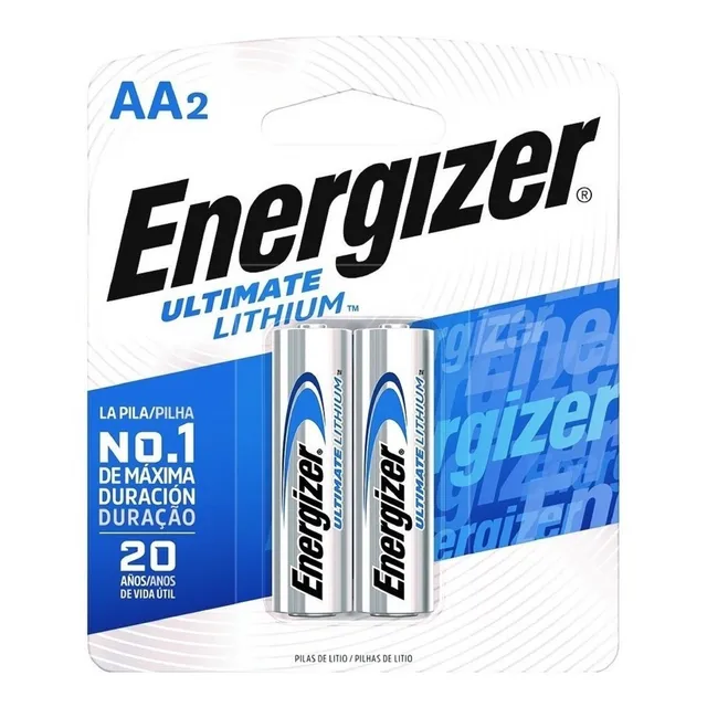 6 X Pilas Litio Aa Energizer Ultimate Lithium L91 San Martin