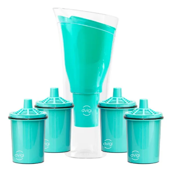 Dvigi Combo Sense Max Jarra Purificadora + 5 Filtros