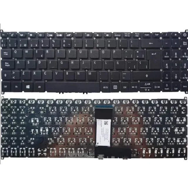 Teclado Para Acer Aspire 5 A515-43 A515-52 -53 -54-55 N19c3 Negro Español